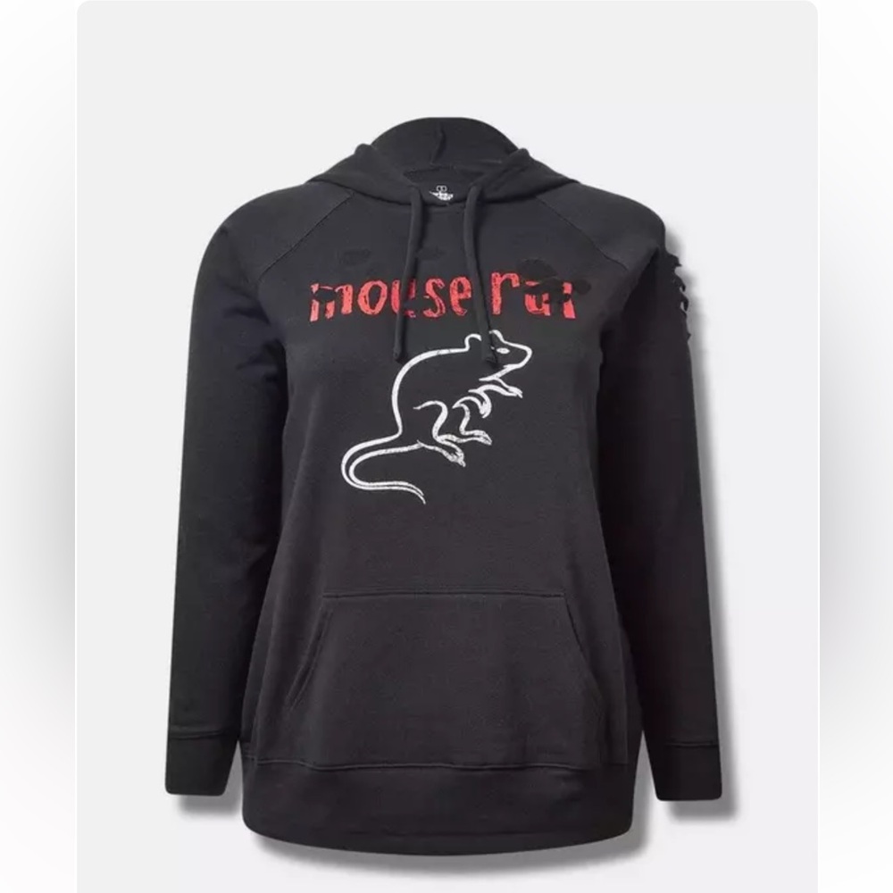 Torrid Parks And Recreation Cozy Fleece
Destructed Hoodie